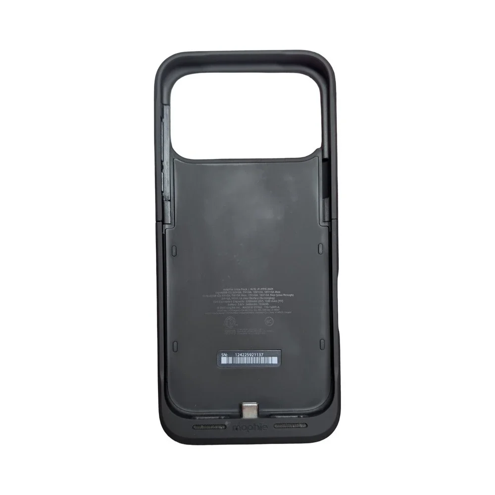 Pp3-U Mophie Juice Pack Battery Case for Apple iPhone 17 Pro Max - Black ⬇️